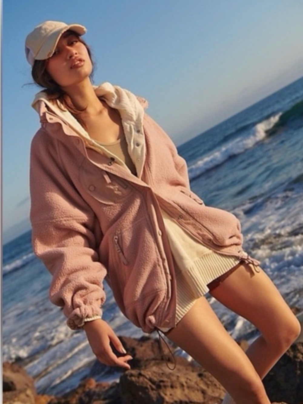 Free People Movement Hit the Trails fleece jacket